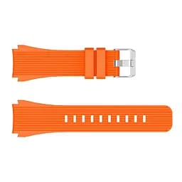 Силіконовий ремінець Watchbands Galaxy на смарт-годинник Samsung Galaxy Watch 3 45mm - помаранчевий (WB001GALAXYORANGE52) - мініатюра 2
