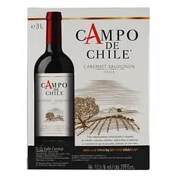 Вино Campo de Chile Cabernet Sauvignon Bag-in-Box, червоне, сухе, 13%, 3 л