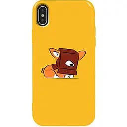 Чохол-накладка Toto Pure TPU 2 mm Print Case Apple iPhone XS Max #31 Korgi Yellow