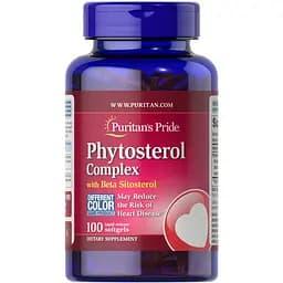 Натуральна добавка Puritan's Pride Phytosterol Complex 1000 mg 100 капсул