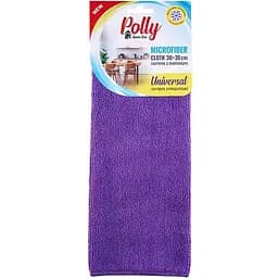Ганчірка Polly з мікрофібри 30х30 см синя фіолетова