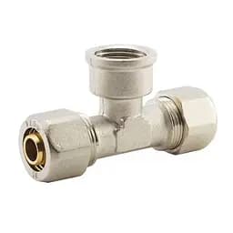 Тройник обжимной Karro для м/п труб 16х1/2"х16 внутренняя резьба KR-0720 30412