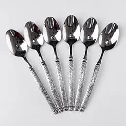 Набор столовых ложек Yiwu 6 штук из нержавеющей стали 21 см ложки кухонные приборы столовая сервировка посуда HP-16978-10