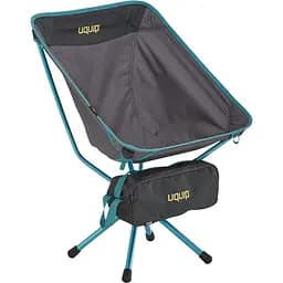 Стул раскладной Uquip Three Sixty Anthracite черный (244023)