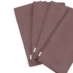Серветки Cosas Mousse 35х35 см 4 шт. (Set-4Serviette_RanforsChocolate_35) - мініатюра 2