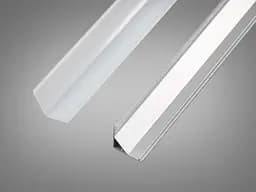 Профіль для LED стрічки, накладний кутовий