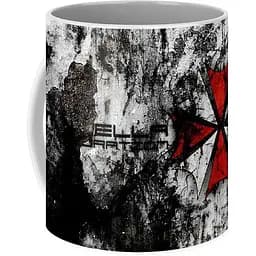 Кухоль GeekLand Resident Evil Обитель зла логотип корпорації RE.02.009 330 мл білий - мініатюра 2