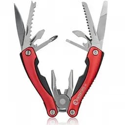 Мультитул Intertool HT-0541 12 в 1 с чехлом, 160 мм, для авто и туризма