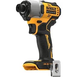 Шуруповерт ударный аккумуляторный DeWALT 18 В XR Li-Ion бесщеточный 192 Нм 3200 об/мин 4200 уд/мин размер держателя насадок 6 35 мм (1/4) без аккумуляторов зарядного устройства и чемодана (DCF840N)