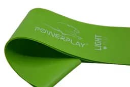 Гумка для фітнесу PowerPlay 4114 Mini Power Band Light 0.8 мм Зелена (5.5 кг) (PP_4114_Green_Light) - мініатюра 4