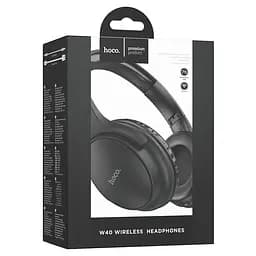 Бездротові навушники Bluetooth HOCO W40, Black, Box - мініатюра 2
