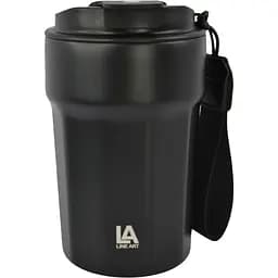 Термокружка Line Art Comfy 380 мл черная (8084LA-01)