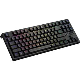Клавіатура GamePro Red з Hot-Swap RGB Black дротова механічна (MK180B) - мініатюра 2