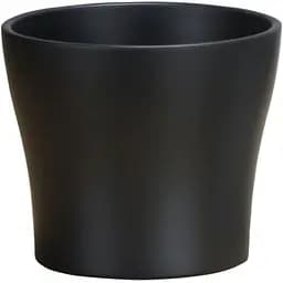 Кашпо для цветов Scheurich 808 керамика 13'' антрацит (4002477458595)
