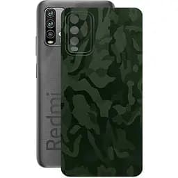 Захисна плівка StatusSKIN для Xiaomi Redmi Note 9 4G 2020 Корпус Вініл Камуфляж зелений