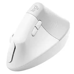 Бездротова миша Logitech Lift Bluetooth Vertical Ergonomic White USB (910-006496) - мініатюра 4
