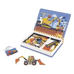 Магнітна книга Будівництво 70ел Janod det0017676 - мініатюра 4