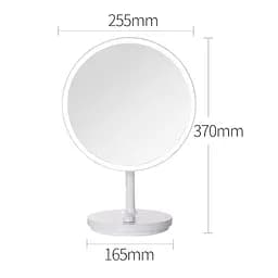 Дзеркало для макіяжу з LED підсвічуванням Xiaomi Jordan-Judy 10" (NV535) PLUS - мініатюра 4