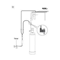 Електроклапан Eheim CO2 magnetic valve PowerLED+ 24 В (6064380) - мініатюра 5
