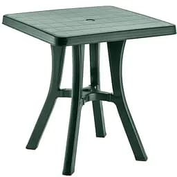 Стіл Irak Plastik Royal 70х70 см зелений (5736)