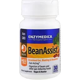 Фермент для перетравлення складних вуглеводів Enzymedica BeanAssist 30 капсул
