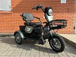 Електроскутер Триколісний Corso Logan (1200W 72V/23Ah) Зелений - мініатюра 5