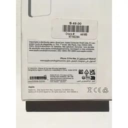 Оригінальний силіконовий чохол Apple Silicone Case MagSafe для iPhone 15 Pro Max (6.7") Midnight (MT1M3ZM/A) - мініатюра 3