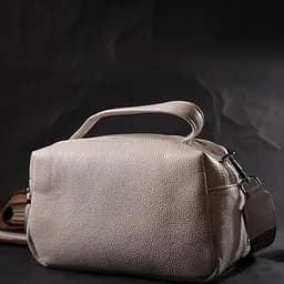 Жіноча прямокутна сумка Vintage на два відділення з натуральної шкіри 22х13х11 см sum0028994 - мініатюра 9