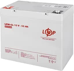 Акумуляторна батарея для ДБЖ LogicPower GEL 12 V / 55 А*ч (LP15266)