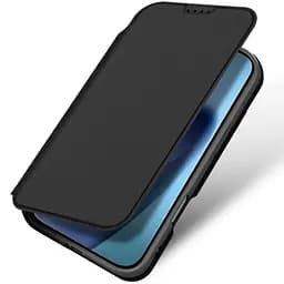 Чохол-книжка Dux Ducis з кишенею для візиток для Apple iPhone 17 Air (6.5) Чорний - мініатюра 4