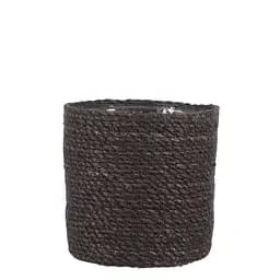Кашпо плетеное Edelman Atlantic 18х18 см коричневое (1070046)