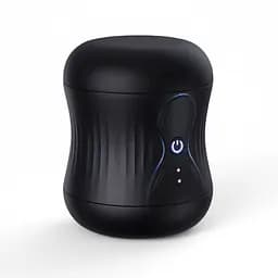 Автоматичний двосторонній мастурбатор Jaffen з 10 режимами Чорний K000714