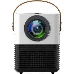 Smart проектор на Android портативный XPRO Panoplus Zebra 3000 lm с подключением к iOS и Android для офиса, домашнего кинотеатра + Аэромышь (15415_651)