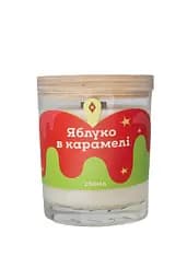 Свеча Яблоко в карамели 250 мл, 30 ч. Миниатюры (130мл) Соевый воск