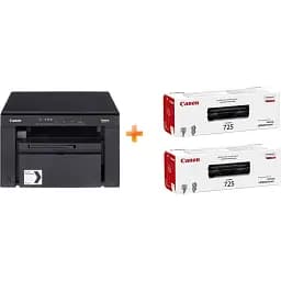 БФП лазерний CANON i-SENSYS MF3010 EUR + 2 Картриджа 725 5252B034AA - мініатюра 1