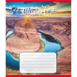 Тетрадь общая "Время для путешествия" Leader 060-590430L-1 в линию, 60 листов