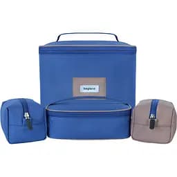 Набор косметичек Bagland Minimal синий (0072466)