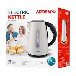 Електрочайник Ardesto Strix 1.7 л білий (EKL-F300W) - мініатюра 6