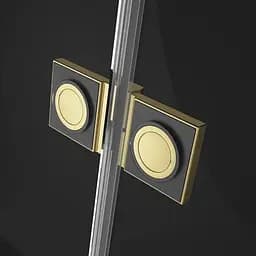 Душові двері Radaway Essenza Pro KDJ 90x200 права, безпечне скло, прозоре, золота (10097090-09-01R) - мініатюра 7