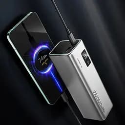 Зовнішній акумулятор - портативне зарядне CUKTECH PB200 20000mAh 85W 3 виходи 2C1A - мініатюра 4