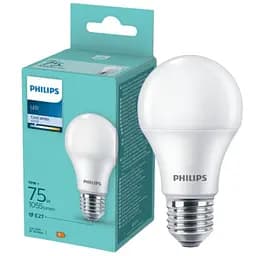 Лампа Philips LED 75W A60 E27 CW FR ND 1PF/6DISC 10W (929002306696)
