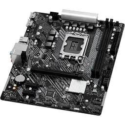 Материнська плата ASRock B760M-H2/M.2 (1700/B760, 2xDDR5, 1xPCIex16, 4xSATAІІІ, 2xM.2, GLan, 7.1ch, mATX) - мініатюра 3