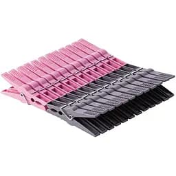 Прищіпки Екстра МТМ на картонці 24 шт. 80 мм в асортименті (3122)