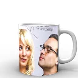 Кухоль GeekLand Теорія великого вибуху The Big Bang Theory Пенні Шелдон та Леонард BB.002.31 330 мл білий