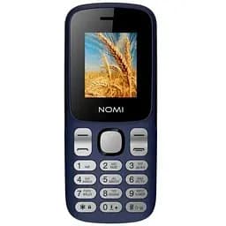Телефон Nomi i1890 2 SIM з ліхтариком та АКБ 1700 мАг синій