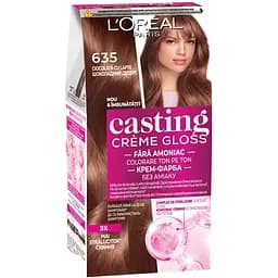Крем-фарба для волосся без аміаку L'Oreal Paris Casting Creme Gloss 635 Шоколадний Десерт 120 мл (AA914600)