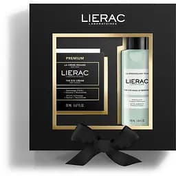 Набір для контуру очей Lierac Premium: Крем 20 мл + Засіб для демакіяжу 100 мл - мініатюра 2