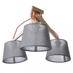 Люстра стельова Brille E27 60W BR (BKL-577C/3)