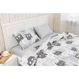 Комплект постельного белья Руно евро "Grey Cat" бязь 845.114Б_Grey Cat