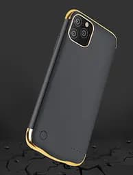 Чохол-акумулятор XON PowerCase для iPhone 11 Pro 5500 mAh Чорний/Золотий (PCBS1111355G 2056) - мініатюра 4